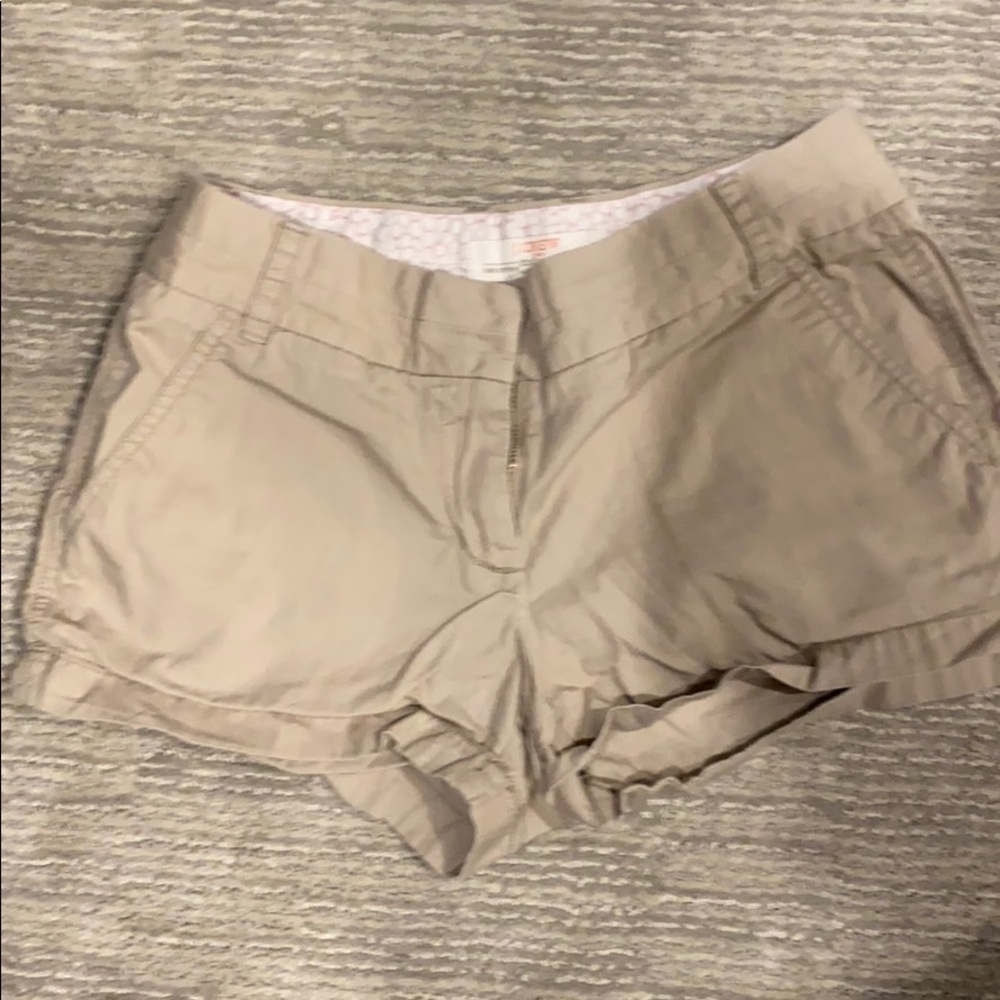 J. crew khaki shorts